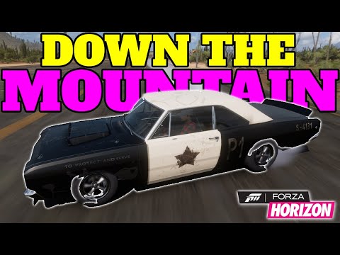 FORZA HORIZON 5 - DRIFTING DOWN THE MOUNTAIN!