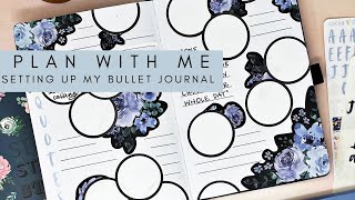 PLAN WITH ME | SETTING UP MY BULLET JOURNAL | COMMONPLACE BOOK | THE HAPPY PLANNER