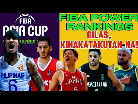 FIBA ASIA CUP 2025 QUALIFIER POWER RANKINGS | GILAS PILIPINAS PINALAKAS UPDATE