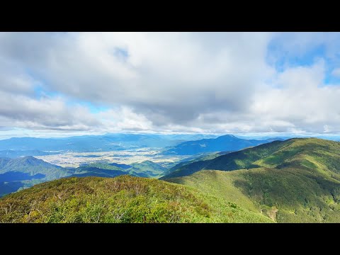 Walking tour Heko Mountain Japan [4KHDR]部子山 登頂 徒歩編 福井県池田町