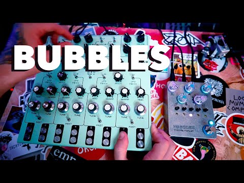 Lyra-8 and Bubbles (Magpie Pedals Shifting Delay)