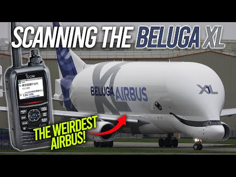 I Picked Up The Strangest Aircraft On My Radio Scanner! - Mighty BELUGA XL