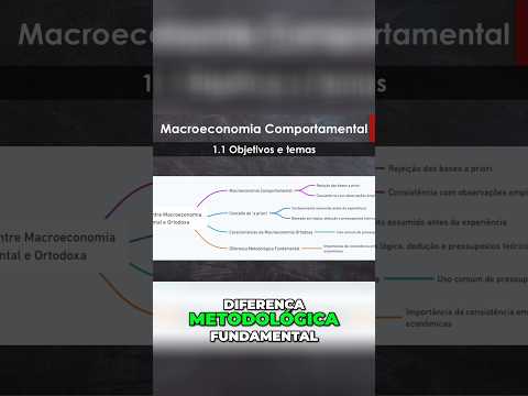 Macroeconomia Comportamental vs Ortodoxa: Entenda a Diferença!