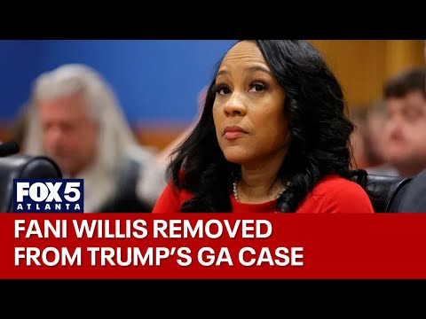 Fani Willis removed from Trump election case | FOX 5 News