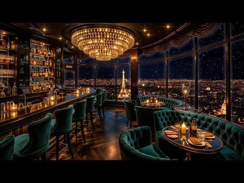 Exquisite Night Jazz Saxophone Music in Cozy Bar Ambience for Relaxing, Studying, Sleeping