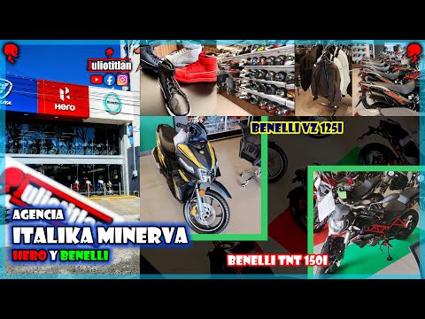 ITALIKA MINERVA , HERO Y BENELLI, VZ 125i Y TNT 150i ... JULIOTITLAN ...