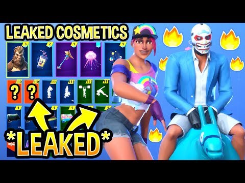 *NEW* All Leaked Fortnite Skins & Emotes..! *WEEK 8 SKIN* (BigFoot ,Beach Bomber, Summer Skins)