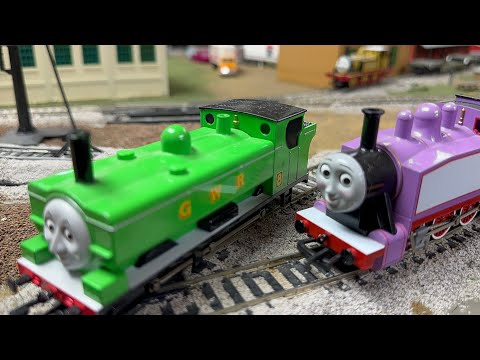 Rosie, Thomas, and Duck - Bachmann Trains Thomas & Friends HO Scale