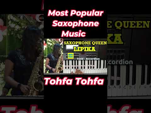 Tofa Tofa - Pyar Ka Tohfa Tera - Saxophone Queen Lipika | #youtubeshorts #piano #pianodhun