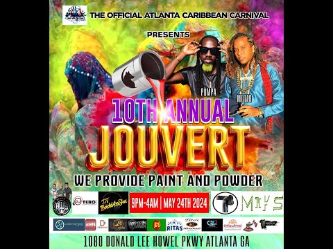 @GoPro Hero4 Silver: 2024 Atlanta Caribbean Carnival 10th Annual Jouvert Motto | Pumpa #FAPWFTSM pi.