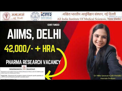 AIIMS, Delhi Recruitment for ICMR funded Project | Pharma Job | Government Job | Apply Now