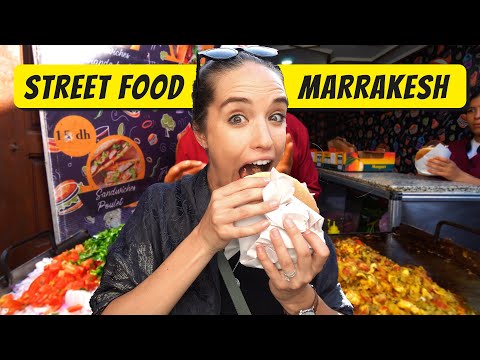 Tasting Street Food in Marrakesh (Morocco Street Food)