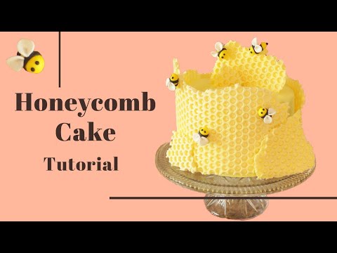 Beehive Cake Tutorial: Easy Chocolate Honeycomb!