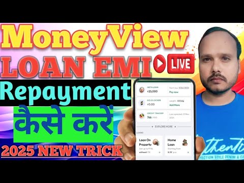 Moneyview Loan EMI  Manual Pay Kaise Kare|| How to Pay Moneyview Loan EMI Manual 2025 New Update