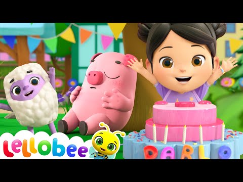 Shhh! Surprise Birthday for Pablo the Pig! | 🌻Lellobee City Farm - Kids Playhouse Song Mix