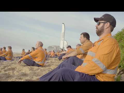 Meditating with tradies