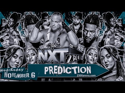 WWE NXT 2300 - Match Card Prediction