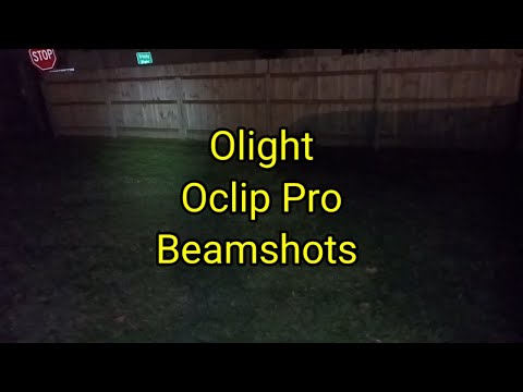 (1655) 🔦 Olight Oclip Pro Beamshots