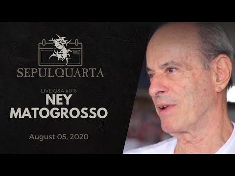 SepulQuarta - LIVE Q&A with Ney Matogrosso, Andreas & Paulo