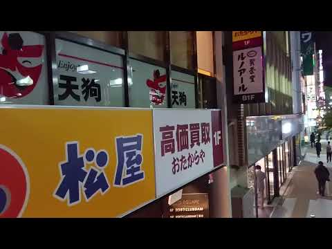 夜の八王子駅を散歩してみた！#東京 #八王子駅 #東京散歩