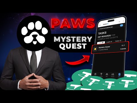 PAWS MYSTERY QUEST || Solve The Mystery Quest For Today 20 NOV, 2024 (+5,000 PAWS)