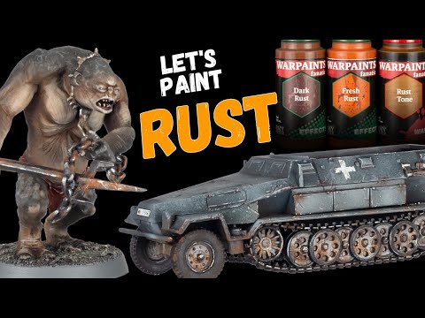 Transform Your Models: Tips and Tricks for Using Army Painter's New Rust Paints!