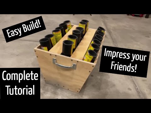 Canister Shell Rack Build (24 & 18 Shot Tutorial)