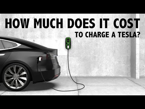 How Much Does It Cost To Charge a Tesla?