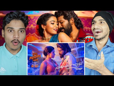 PEELINGS Song Reaction | Pushpa 2 The Rule | Allu Arjun | Rashmika Mandanna |