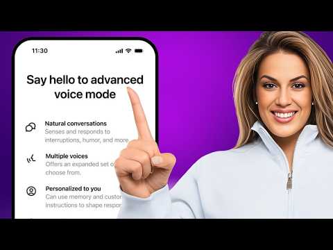 NEW ChatGPT Advanced Voice Helps Me PRACTICE for Billionaire Interview