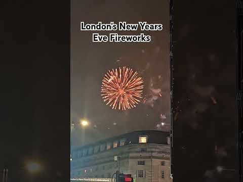 London's New Year's Eve Fireworks #london #fireworks #happynewyear #londonfireworks