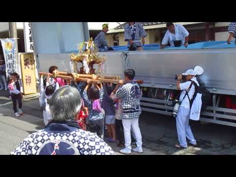 八重垣神社祇園祭　萬町の子供神輿