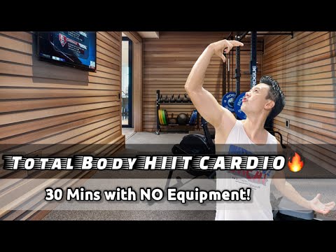 คาร์ดิโอระเบิดไขมันทุกส่วน🔥 TOTAL BODY HIIT CARDIO 30 MINS NO! Equipment ทำตามได้ง่ายๆ แค่ 30 นาที