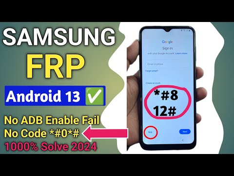 Samsung Android 13 Frp Bypass New Security 2024 || No ADB Enable Fail - TalkBack Not Working