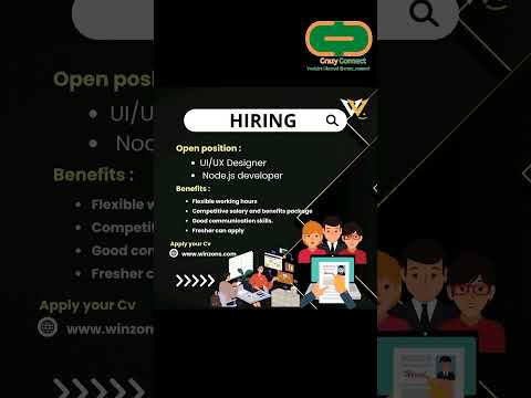 Hiring for UI/UX Designer and Node.js developer