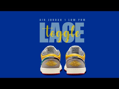 LACELOCKS / TOGGLE  2025 Air Jordan 1 Low PRM DETAILED LOOK + PRICE