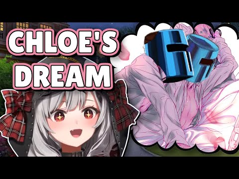 Chloe's having a nice dream