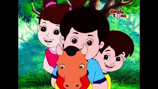 लकड़ी की काठी |Lakdi ki kathi / Popular HindiChildren Songs / Animated Songs by JingleToons