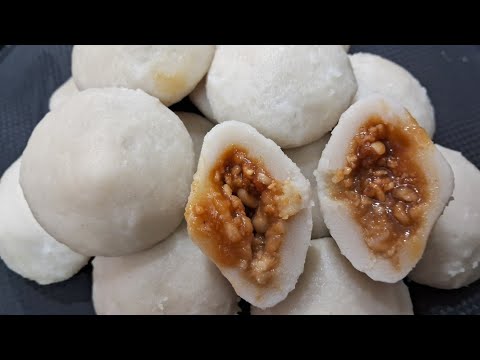 Bihari Style Sweet Pitha recipe, बिना तेल के पुराने जमाने वाले मूमफली- गुड,चावल के आटे से तैयार पीठा