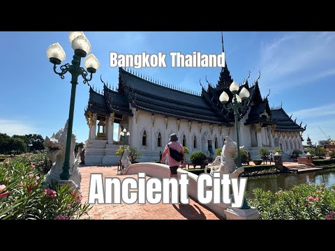 Walking Tour: Ancient City (เมืองโบราณ, Mueang Boran) || Bangkok Thailand || by: Stanlig Films