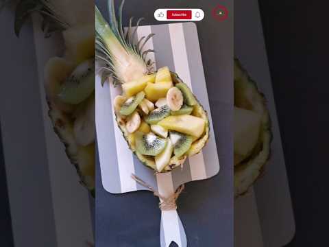 Easy and beautiful fruit salad #video shorts