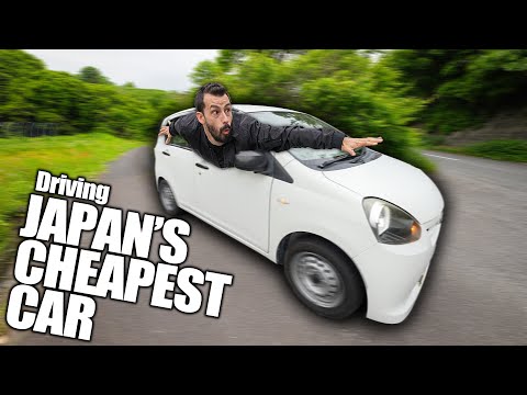 I Spent 24 Hours Driving Japan's CHEAPEST TINY Car