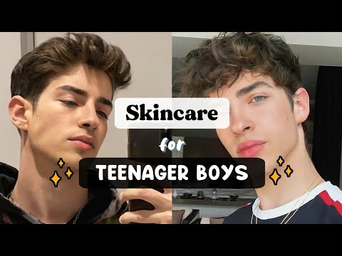 25 SKINCARE TIPS for TEENAGER BOYS (you must know) | GLOW UP 2022 ✨☁️