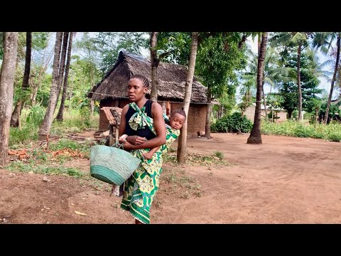 A Rainy Market Day In Our Most Beautiful African Traditional Village // African Village Life