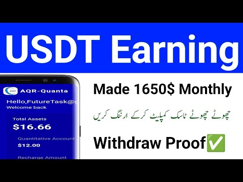 Best Usdt Earning App 2024 • Best Usdt Investment App 2024 • Make 1650$ Today • Best Earning App