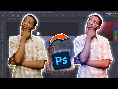 Dual Light Effect in Photoshop | Photoshop Tutorial