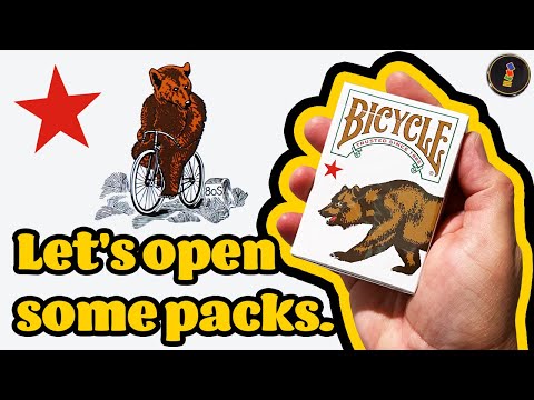 Bear on a bicycle! It's the NEW Socal Playing Cards deck! Any good? Worth getting?! Let's find out!