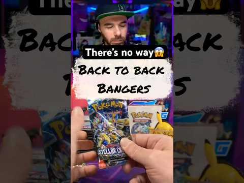 👀Two EPIC hits BACK to BACK from Stellar Crown!! #pokemon #pokemontcg #stellarcrown