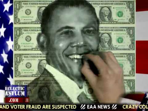 Barack Obama -Drawn on Money - President Election Portrait