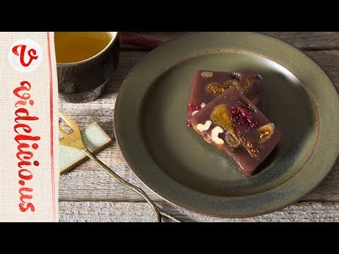 はいからな和スイーツ！ラム酒香る♡ドライフルーツ羊羹｜How to make Sweet Bean Jelly with Dried Fruits